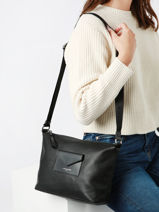Cross Body Tas Maya Lancaster Zwart maya 84-vue-porte