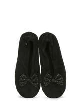 Pantoffels Isotoner Zwart accessoires 97381