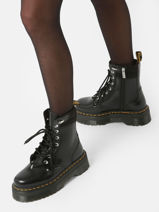 Jadon Hwd Ii Butter Enkellaarsjes Uit Leder Dr martens Zwart accessoires - 30932001-vue-porte