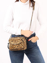 Cross Body Tas Naino Pieces Bruin naino 17100636-vue-porte