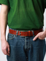 Verstelbare Riem Von dutch Zwart belt ACIDE-vue-porte