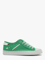 Sneakers Mustang Groen women 1376303