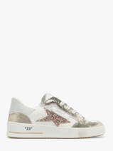 Sneakers Ale Uit Leder Semerdjian Goud accessoires ALE11813