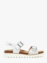 Sandalen Uit Leder Mephisto Wit accessoires P5144812