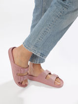 Slippers Carioca Cacatoes Roze accessoires CARIOCA-vue-porte