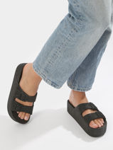 Slippers Caipirinha Glitter Cacatoes Zwart accessoires CAIPIRIN-vue-porte