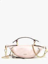 Cross Body Tas Xs Origami Leder Lancel Roze origami A12526