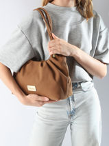 Schoudertas Muscari Woomen Bruin muscari WMUS09-vue-porte