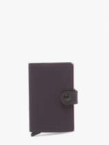Kaarthouder Leder Secrid Violet matte MM