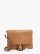 Cross Body Tas Caviar Leder Milano Bruin caviar CA22112