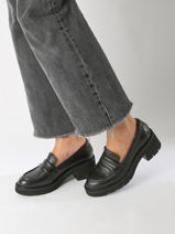 Mocassins Uit Leder Tamaris Zwart accessoires 43-vue-porte