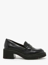 Mocassins Uit Leder Tamaris Zwart accessoires 43