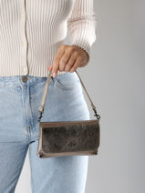 Cross Body Tas Nine Leder Milano Bruin nine NI24063-vue-porte