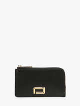 Kaarthouder Angle Leder Lancel Zwart angele A13158