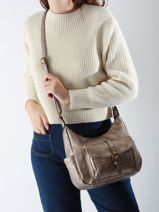 Cross Body Tas Rome Miniprix Bruin rome 19354-vue-porte