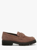 Mocassins Uit Leder Myma Bruin accessoires 2