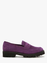 Mocassins Uit Leder Myma Violet accessoires 1