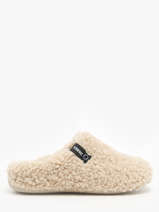 Pantoffels York Curly Verbenas Beige accessoires 86050660