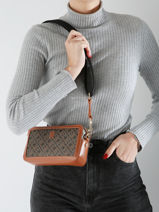Cross Body Tas Th Monoplay Tommy hilfiger Bruin th monoplay AW16442-vue-porte