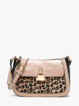 Cross Body Tas Leopard Lulu castagnette Beige leopard TWIGGY