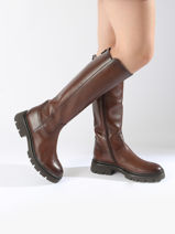 Laarzen Uit Leder Gabor Bruin accessoires 24-vue-porte