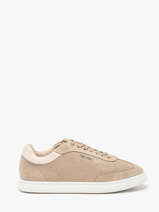 Sneakers Uit Leder Calvin klein jeans Beige accessoires 24360HP