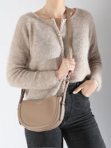 Cross Body Tas Grained Miniprix Beige grained H8525-vue-porte