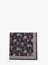 Foulard Bindi atelier Zwart floral FL