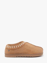Pantoffels Isotoner Bruin accessoires 97424