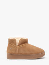 Pantoffels Isotoner Bruin accessoires 97425