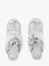 Pantoffels Isotoner Grijs accessoires 97416