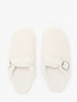 Pantoffels Isotoner Wit accessoires 97388