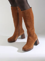 Laarzen Uit Leder Tamaris Bruin accessoires 43-vue-porte