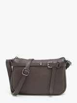 Cross Body Tas Caviar Leder Milano Bruin caviar G1421N