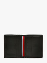 Portefeuille Leder Tommy hilfiger Zwart corporate AM13045-vue-porte