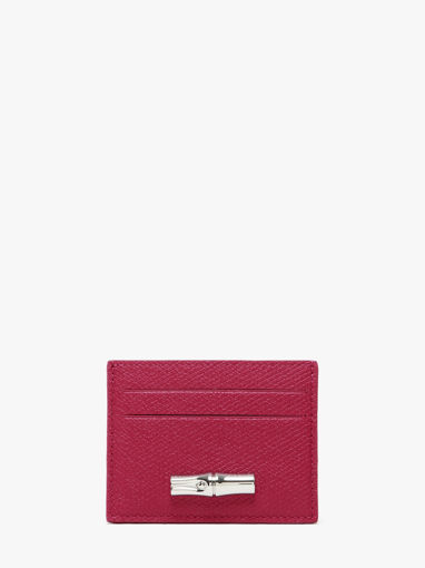 Longchamp Le roseau Kredietkaarthouder Bruin