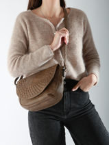 Cross Body Tas Winter Tresse Miniprix Beige winter tresse 6004-vue-porte