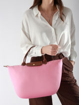 Longchamp Le pliage original Roze-vue-porte
