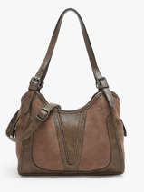 Schoudertas Winter Velvet Miniprix Beige winter velvet 3661