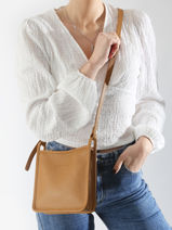 Longchamp Le foulonn Cross bodytas Bruin-vue-porte