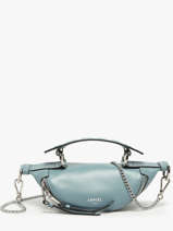 Cross Body Tas Xs Origami Leder Lancel Blauw origami A12526