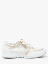 Sneakers Ylona Uit Leder Mephisto Wit accessoires P5146918