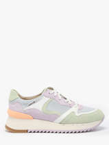Sneakers Angie Uit Leder Mephisto Veelkleurig accessoires P5147162