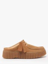 Slippers Torhill Clarks Beige accessoires 26181196