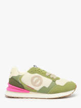 Sneakers Tova Runner Uit Leder No name Groen accessoires IPSMEN2Z