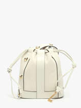 Cross Body Tas Elles Leder Lancel Beige elles A13357