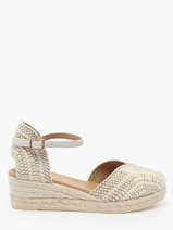 Espadrilles Met Sleehak Belmira Gaimo Beige accessoires BELMIRA
