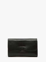 Portefeuille Leder Biba Zwart wallet VET1L