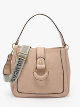 Schoudertas Anneau Lulu castagnette Beige anneau YSABEL