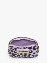 Portemonnee Hindbag Violet leopard LE-vue-porte
